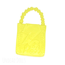 Load image into Gallery viewer, Monster High How do you Boo? First Day of School Frankie Stein Yellow Bag
