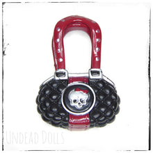 Load image into Gallery viewer, Monster High Wave 1 Signature Frankie Stein Black Handbag