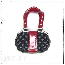Load image into Gallery viewer, Monster High Wave 1 Signature Frankie Stein Black Handbag