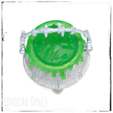 Load image into Gallery viewer, Monster High Ghouls Rule Frankie Stein Silver Cauldron